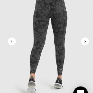 Adapt camo seamless leggings black-extra small